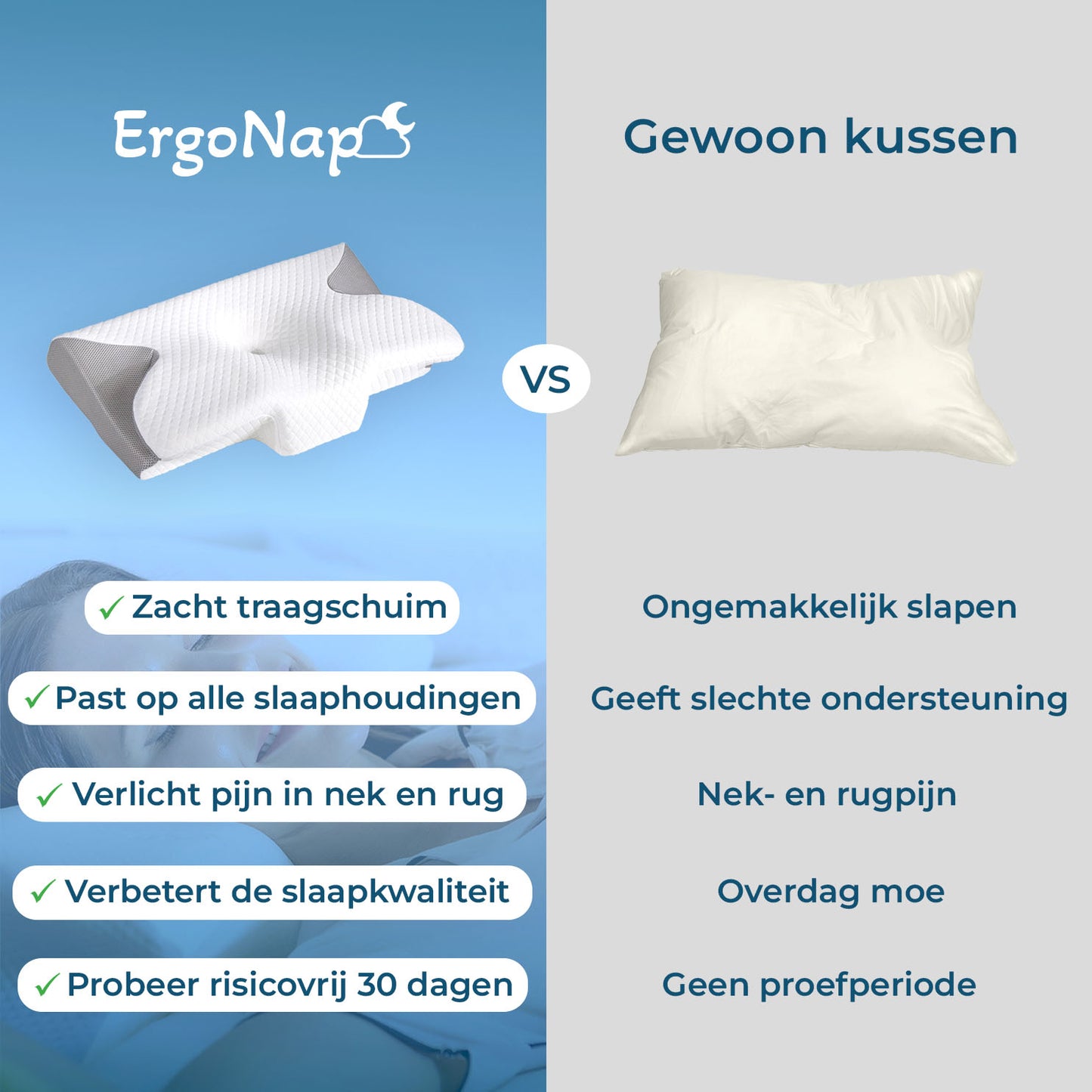ErgoNap™ Nekkussen